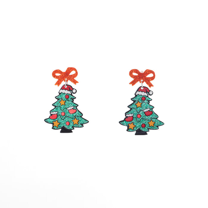 Wholesale Cartoon Acrylic Butterfly Tassel  Earrings