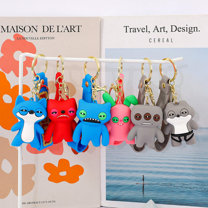 Wholesale Tooth Monster Keychain Pendant Doll
