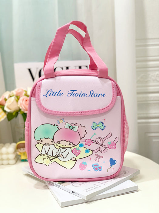 Wholesale PU Cartoon Portable Large Capacity Insulated Lunch Bag JDC-HD-Kameng001