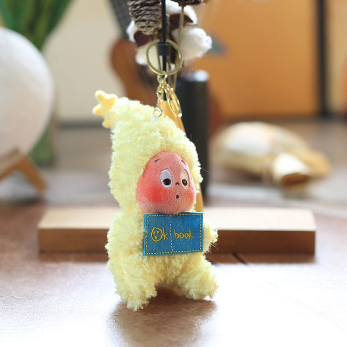 Wholesale Cute Star Small Doll Pendant Plush Toy Doll Bag Pendant Keychain Doll