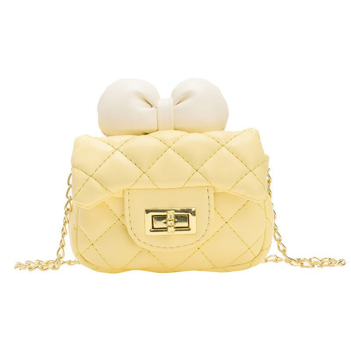 Wholesale Mini shoulder bag with bow chain crossbody small bag
