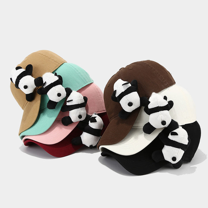 Wholesale  Panda Cap Sunshade Hat