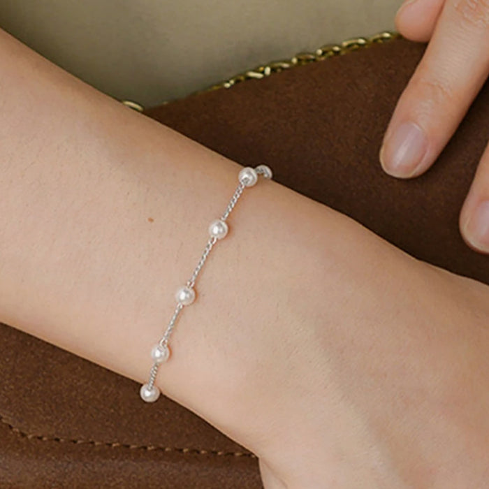 Wholesale jewelry elegant fashionable elegant bracelet pearl bracelet pearl bracelet