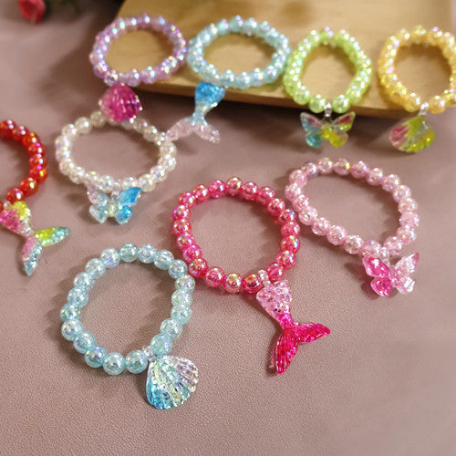 Wholesale Rainbow crystal bead bracelet