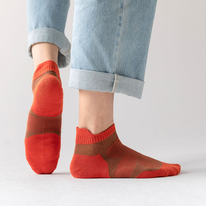 Wholesale Socks, cotton, new products, short socks, mesh breathable sports boat socks, protective heels, invisible running socks