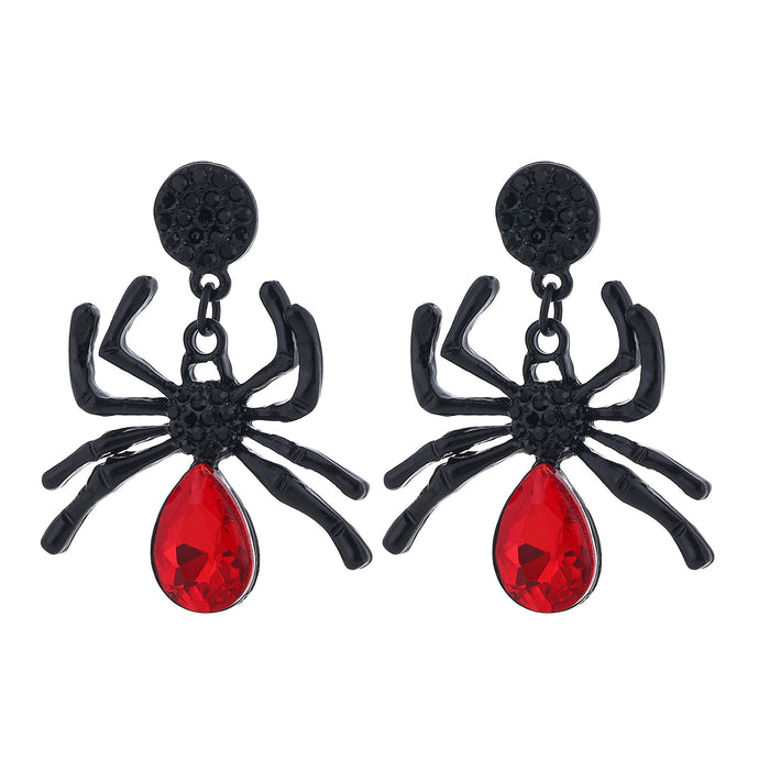 Wholesale -themed full rhinestone earrings