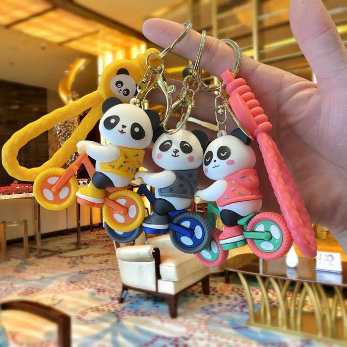 Wholesale Cute 3D Doll Silicone Keychain JDC-KC-MingT148