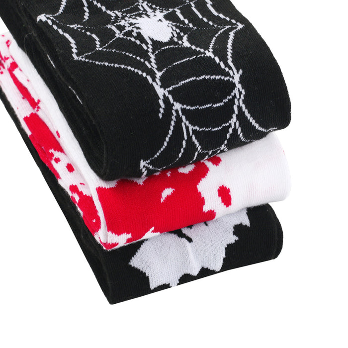 Wholesale Halloween Bleeding Bat COS Masquerade Skull Blood Stockings JDC-SK-XQ036