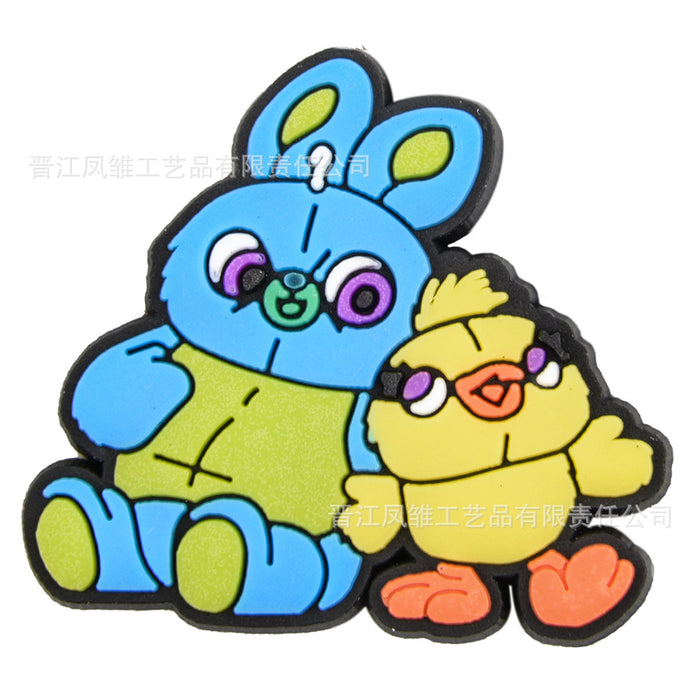 Wholesale 50pcs Cute cartoon Shoes Charms accessories