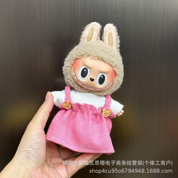 Wholesale Doll Clothes 17cm Pendant Plush Doll Replacement Set