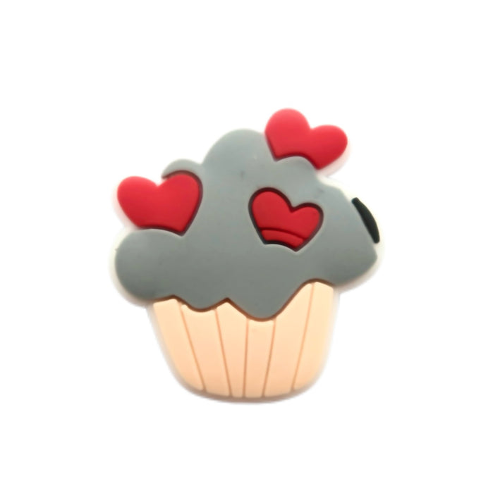 Wholesale Love Hole Shoes Flower Shoes Buckle DIY Removable Decorative Accessories Wholesale PVC Soft Rubber