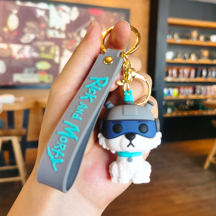 Wholesale Cartoon Doll Silicone Keychain JDC-KC-Tingm230