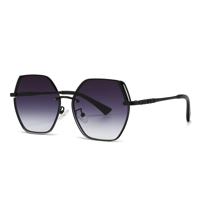 Wholesale Specially designed for metal circular sunglasses, modern retro star trendy street photography sunglasses