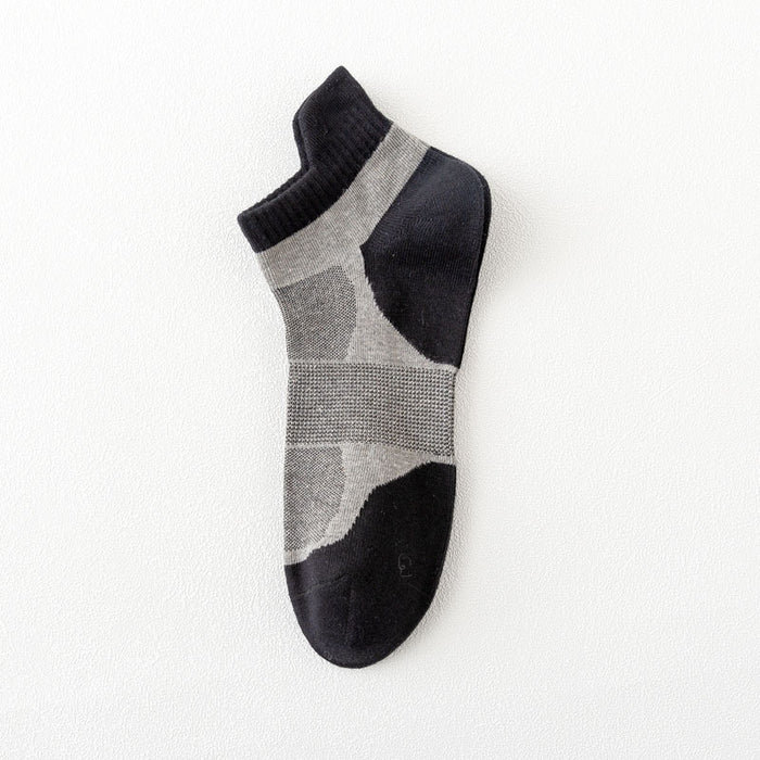Wholesale Socks, cotton, new products, short socks, mesh breathable sports boat socks, protective heels, invisible running socks