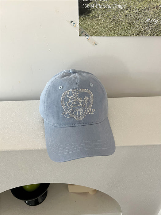 Wholesale Letter Embroider Soft Top Baseball Cap for Women Spring and Summer Trend