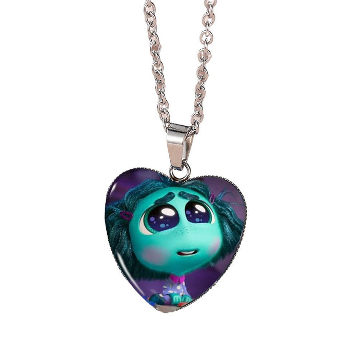 Wholesale Cartoon Alloy Children's Love Necklace JDC-NE-XiangL003