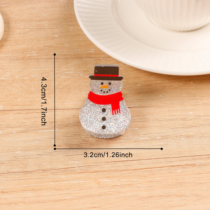 Wholesale Accessories Christmas atmosphere glitter small clip