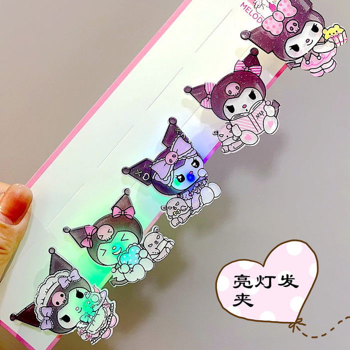 Wholesale 10pcs Hairpin Headwear Cute Cartoon Hairpin Children' s Hair Accessories Girls'  Hair Ring Rubber