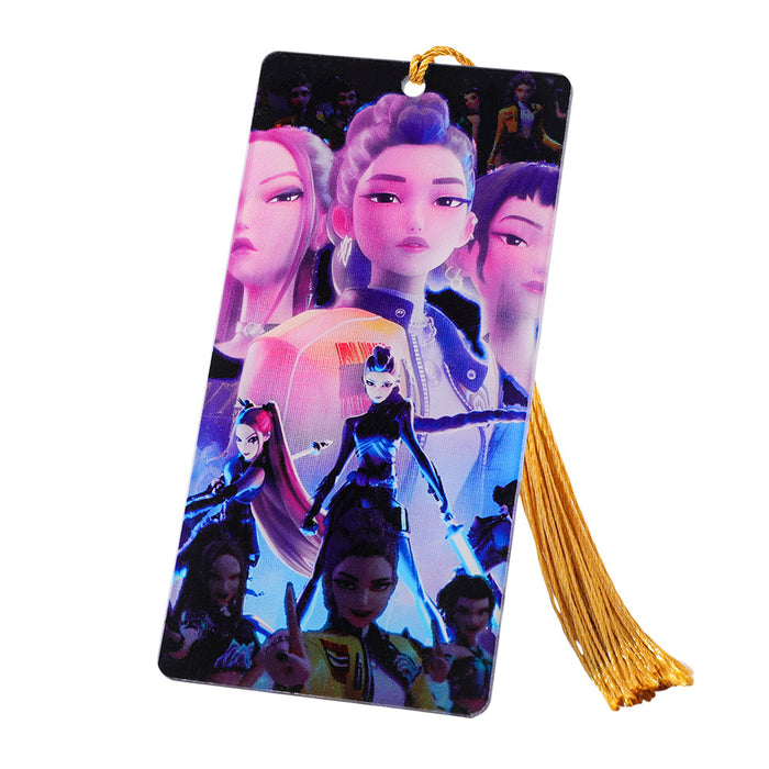Wholesale Creative K-Pop Acrylic Bookmarks
