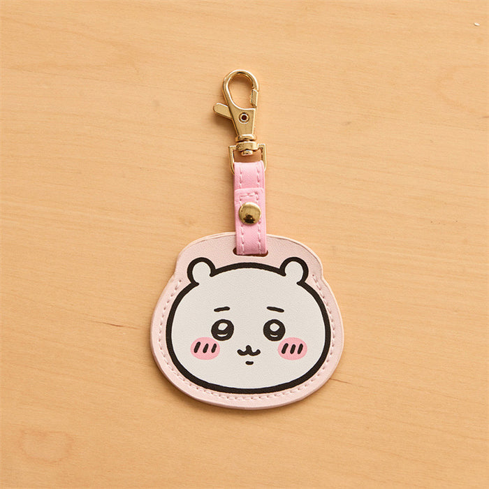 Wholesale Protective Case Cartoon Card Case Keychain Leather Pendant Chandel