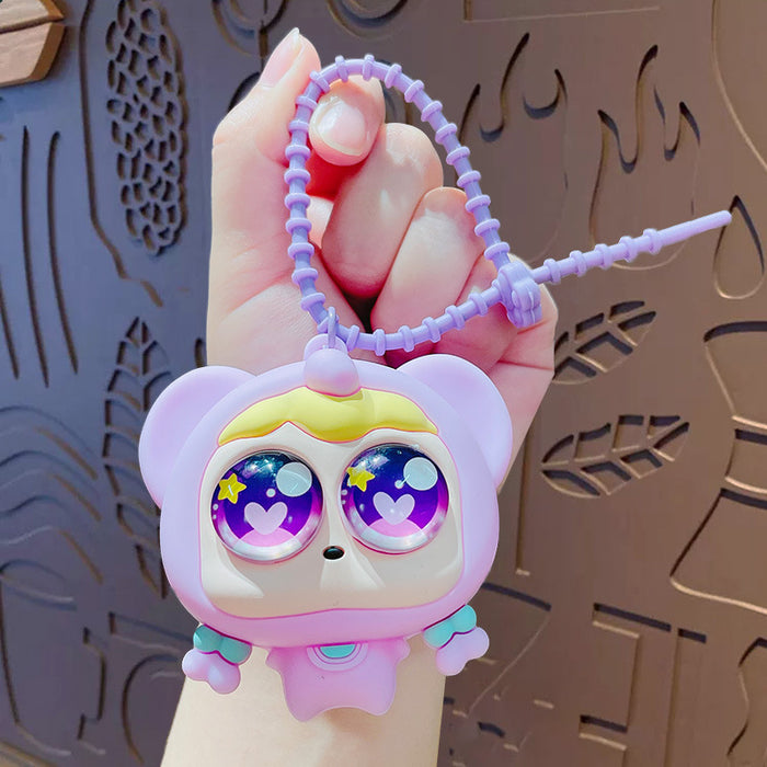 Wholesale Creative cartoon keychain pendant, cute bag decoration