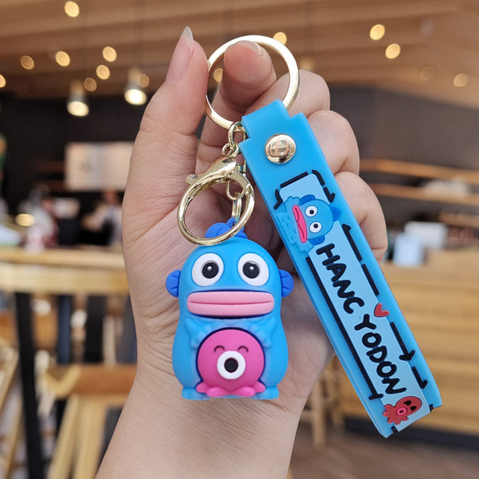 Wholesale Cartoon Silicone Doll Keychain JDC-KC-ZhuoRan029