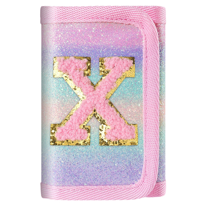 Wholesale Canvas Rainbow Letter Coin Purse Keychain Wallet Unisex Boutique