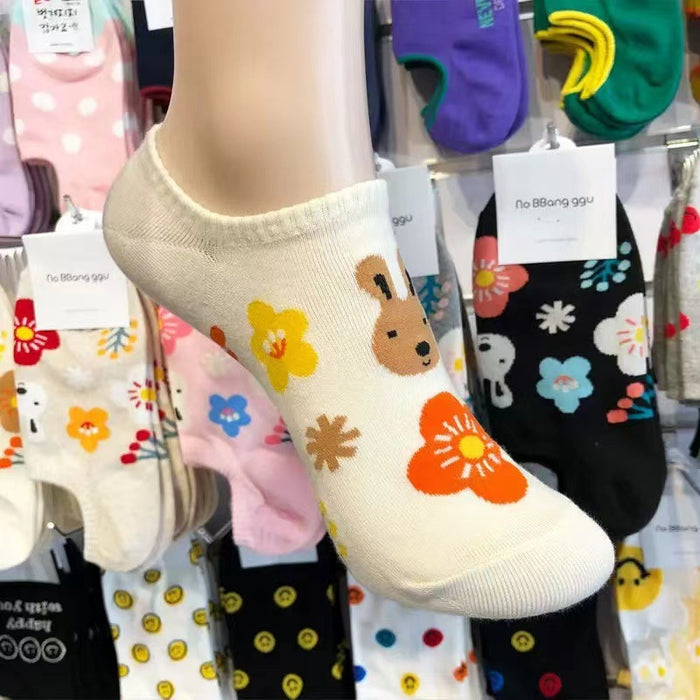 Wholesale Socks, short socks, cute boat socks, casual and versatile, shallow mouth
