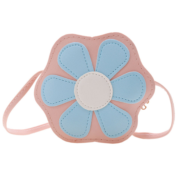 Wholesale Western style cute flower children's shoulder bag crossbody bag