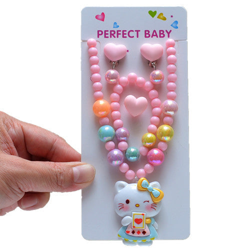 Wholesale Children' s Cartoon Cute Beaded Necklace