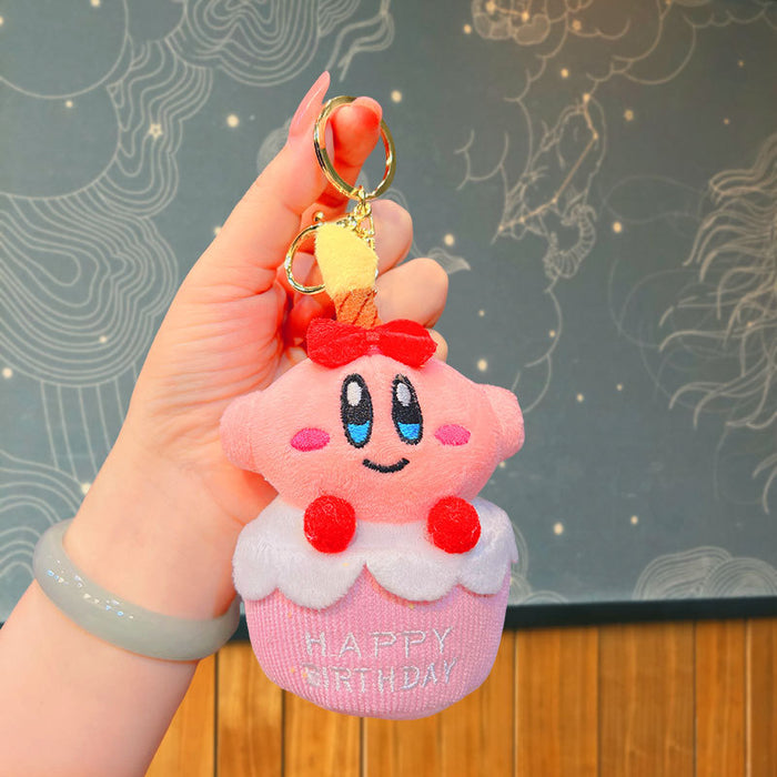 Wholesale Cartoon Cake Plush Doll Keychain JDC-KC-JuJi033