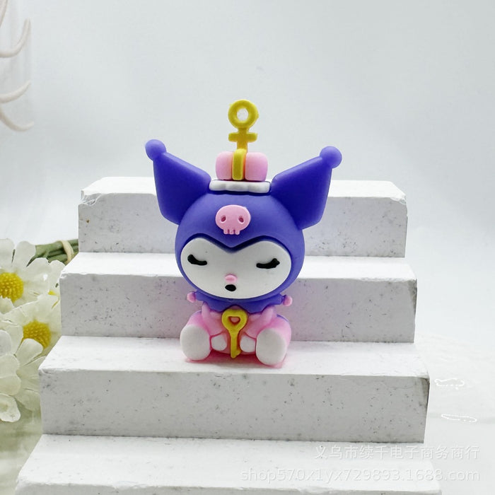 Wholesale Cartoon keychain exquisite small gift car keychain pendant