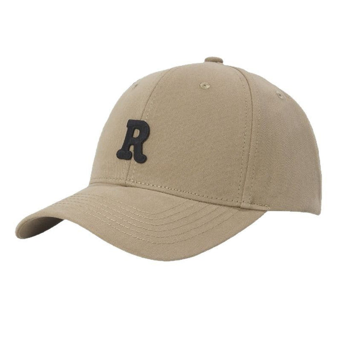 Wholesale Hard Top Baseball Cap Face Small Sun Protection Letter R Cap for Men