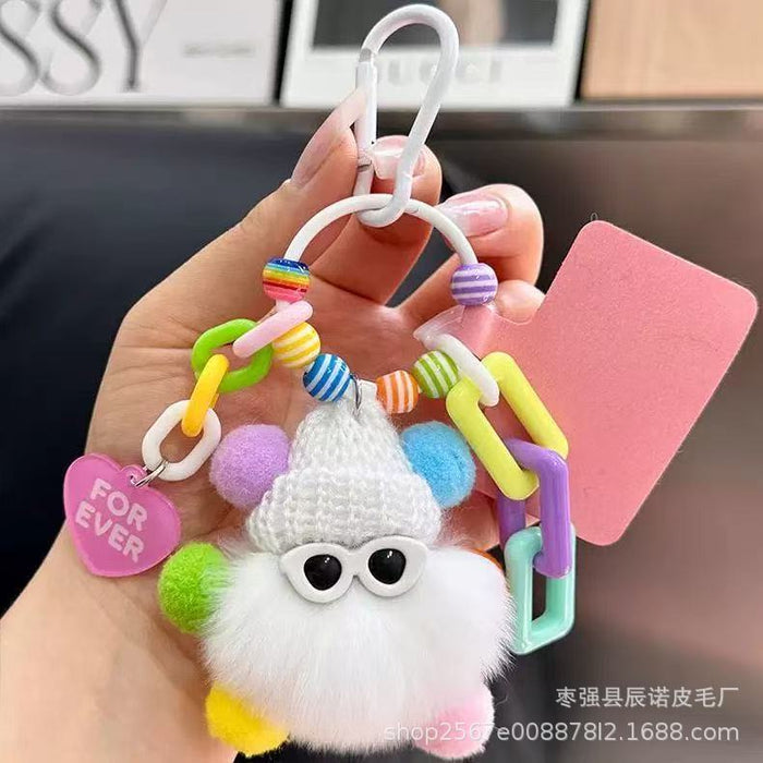 Wholesale Cute Plush Pendant Plush Doll Pendant Car Keychain Pendant