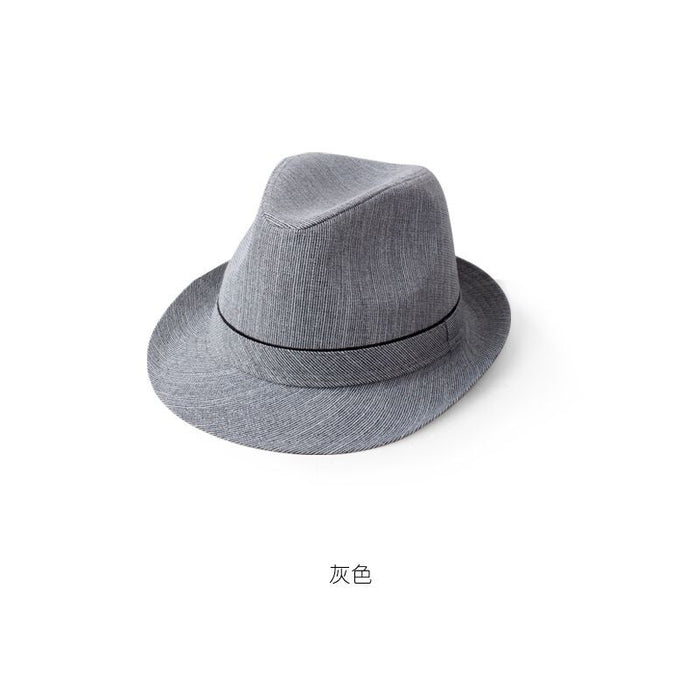 Wholesale Sun Hat Solid Color Imitation Linen Rolled Brim JDC-FH-DG019