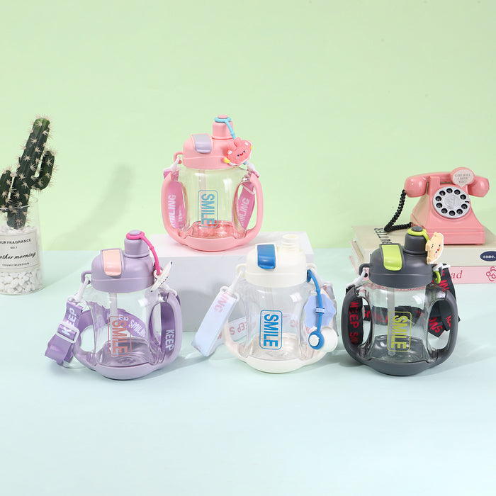 Wholesale Large capacity cute cartoon sports Tumblers cup