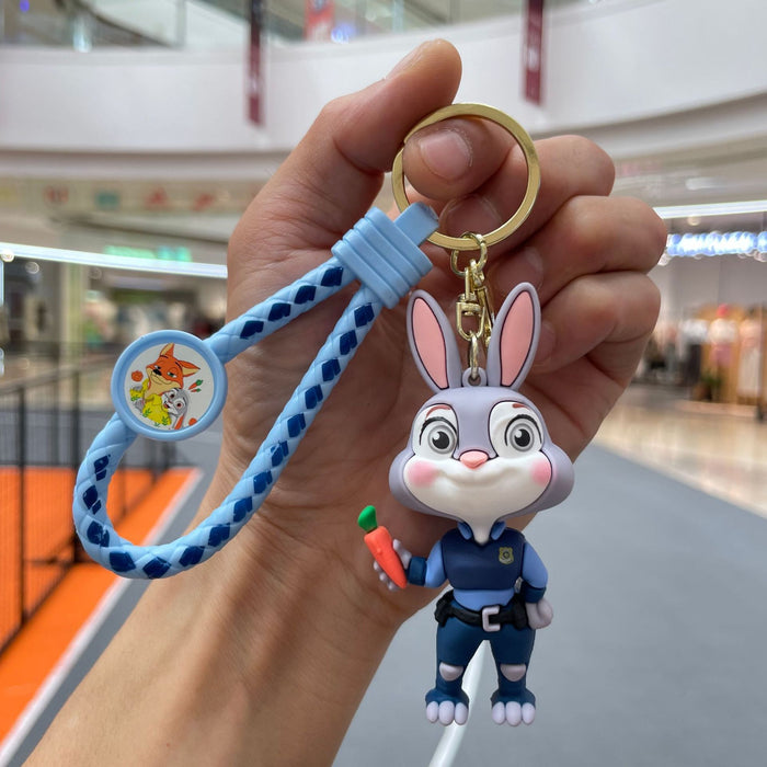 Wholesale Keychain cartoon figurine backpack pendant car keychain ornament