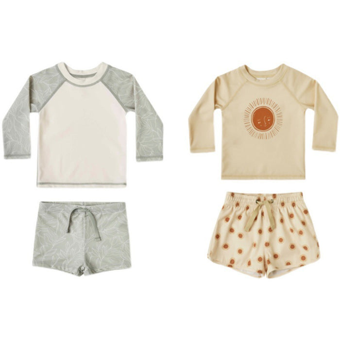 Wholesale Holiday long sleeved swimsuits, swim trunks, sunscreen split swimsuits, beach swimsuits