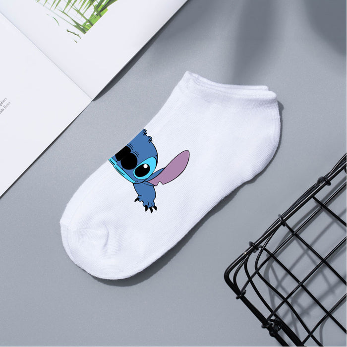 Wholesale Cartoon Short Cotton Socks JDC-SK-WuDuomei005