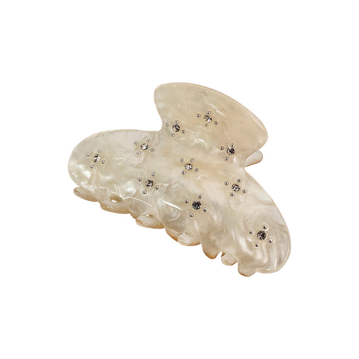Wholesale Floral Acrylic Hair Clip - Trendy Fashion Accessory