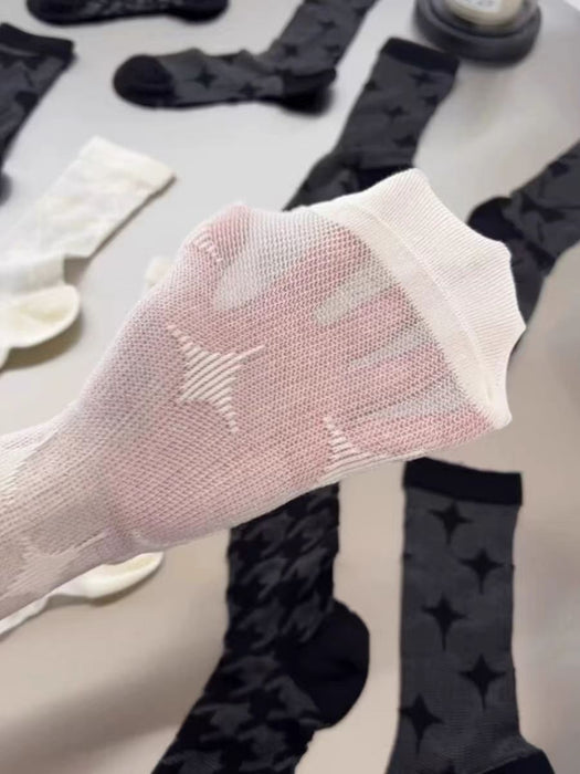 Wholesale Girls' summer lightweight and breathable high-quality socks