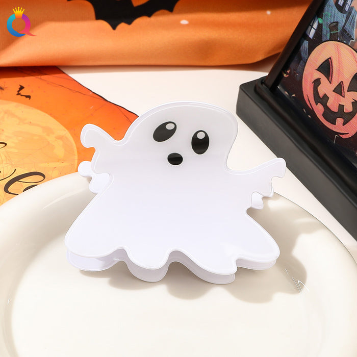 Wholesale Halloween Ghost Expression Pvc Hairpin JDC-HC-Yiyue002