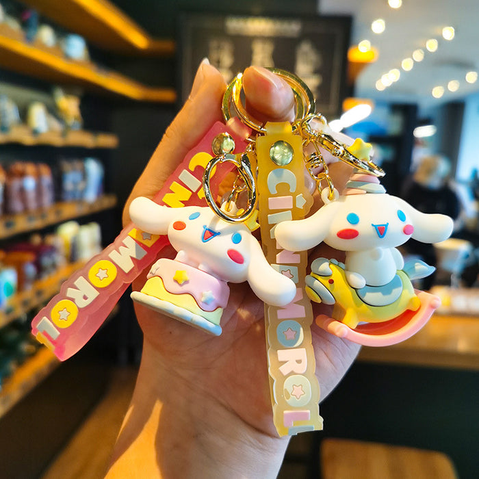 Wholesale Cartoon Doll 3D Rubber Keychain JDC-KC-Tingm084