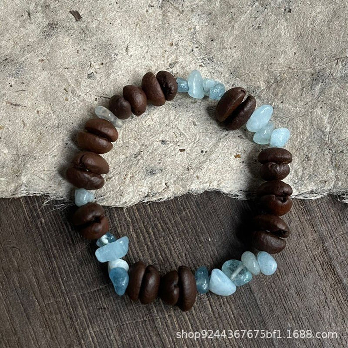 Wholesale Hand string natural crushed stone handmade bead bracelet bead jewelry