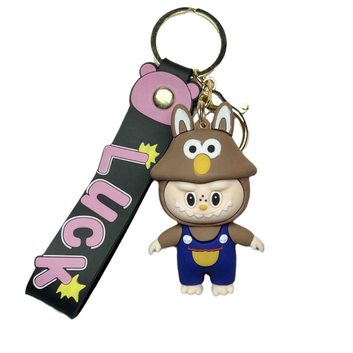 Wholesale Dress-up Little Sheep Keychain Creative Doll Pendant Car Keychain Accessory Small Gift