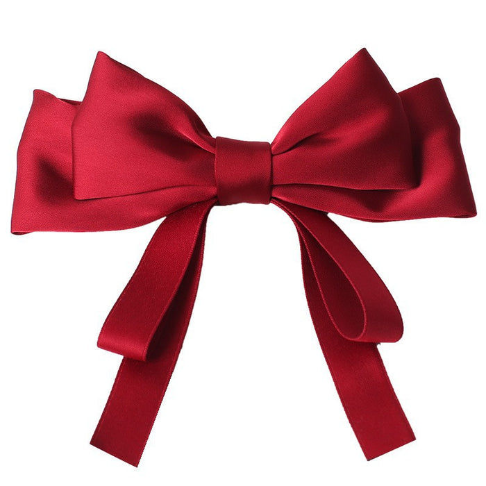 Wholesale Red Bow Hair Clip JDC-HC-Linx005