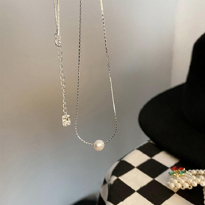 Wholesale Fashionable Butterfly Knot Necklace Set Women's Luxury Design Sensation Collarbone Chain Geometric Style Silver Plated Jewelry