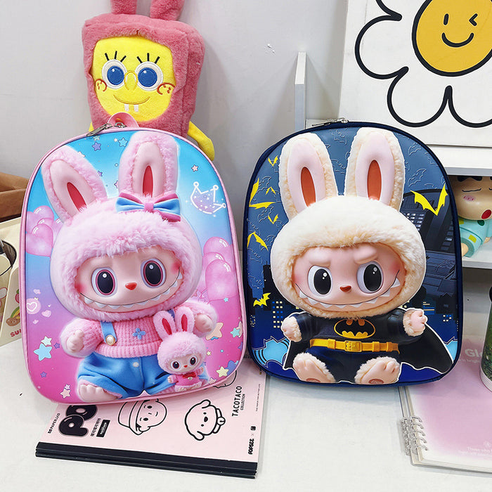 Wholesale Cute cartoon backpack for kindergarten boys and girls with cartoon dolls