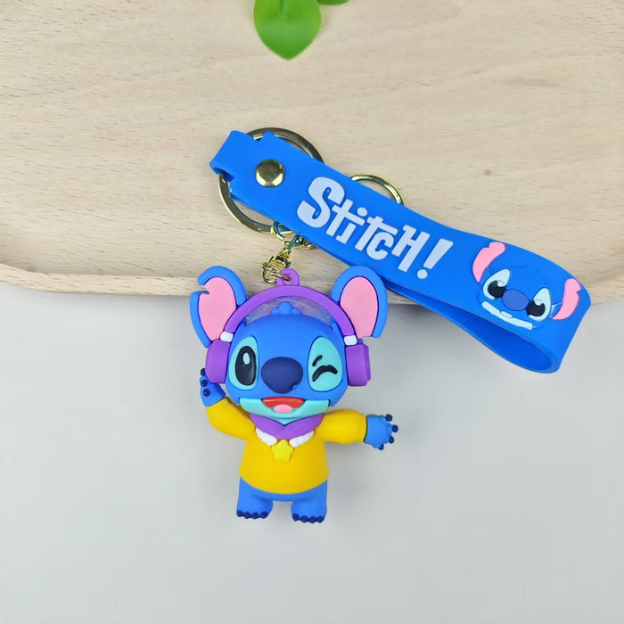 Wholesale Creative cartoon doll keychain cute PVC keychain backpack pendant