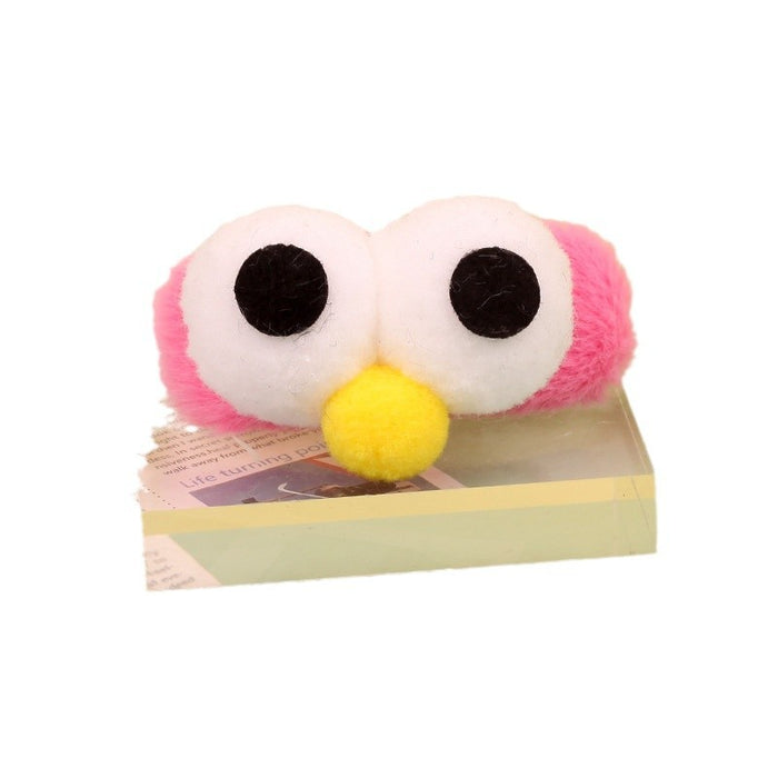 Wholesale Plush Chick Pom Pom Bangs Clip Cute Cartoon Hair Accessory Handmade Creative Gift Boutique Resale